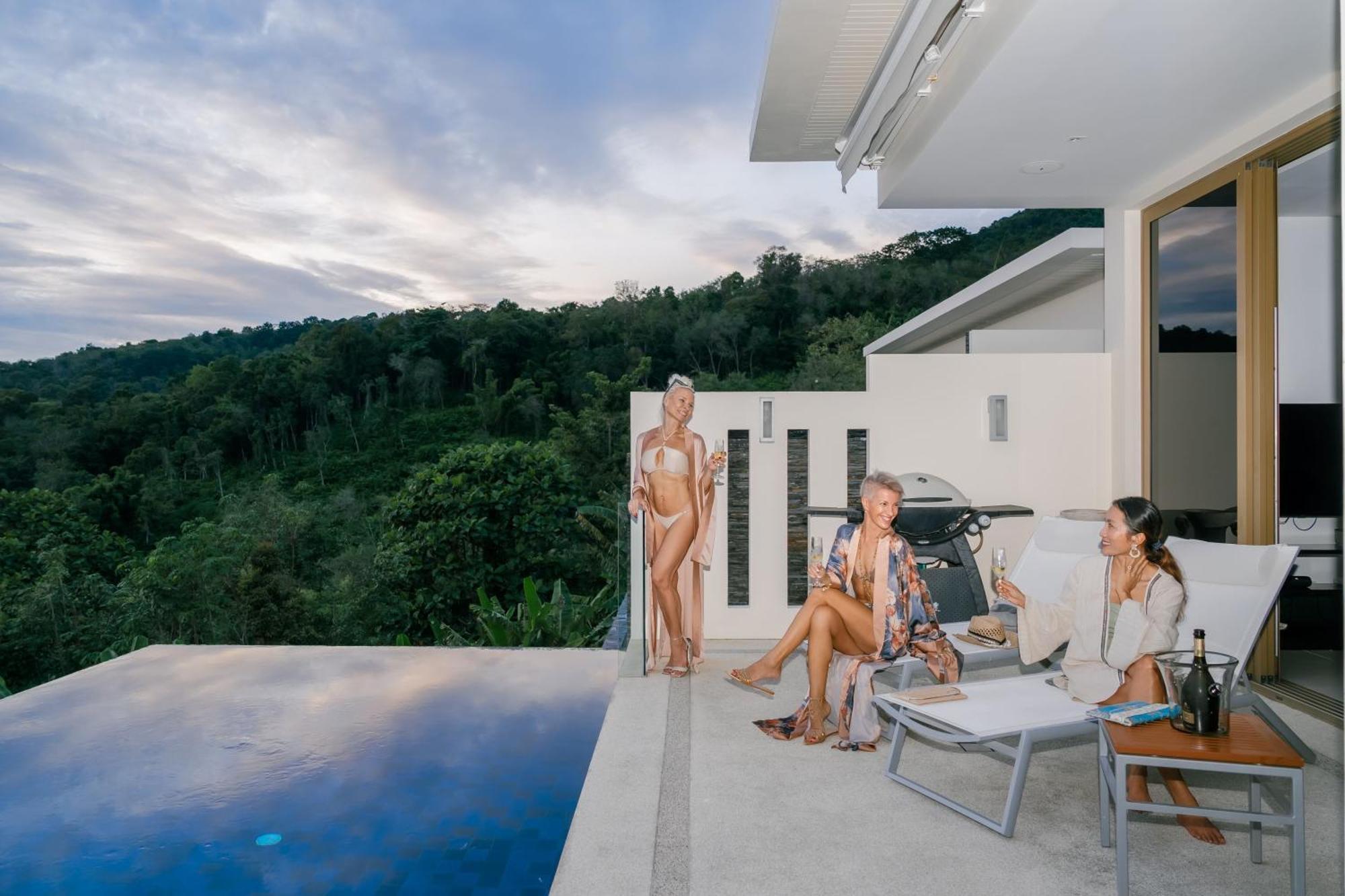Seaview Villa Near Naithon Beach Phuket 외부 사진